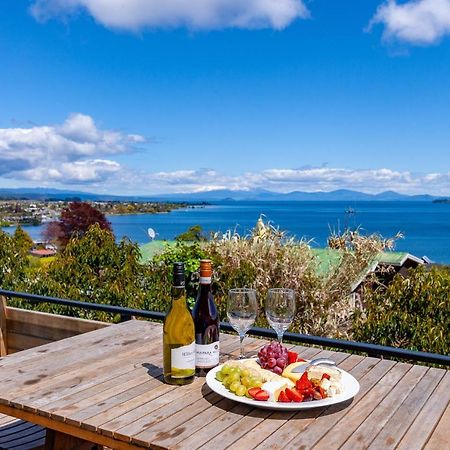 Lakeview Lookout Lago Lago Taupo Esterno foto