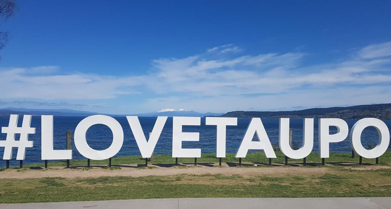 Lakeview Lookout Lago Lago Taupo Esterno foto